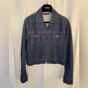 Theory women’s denim jacket size S pre owned